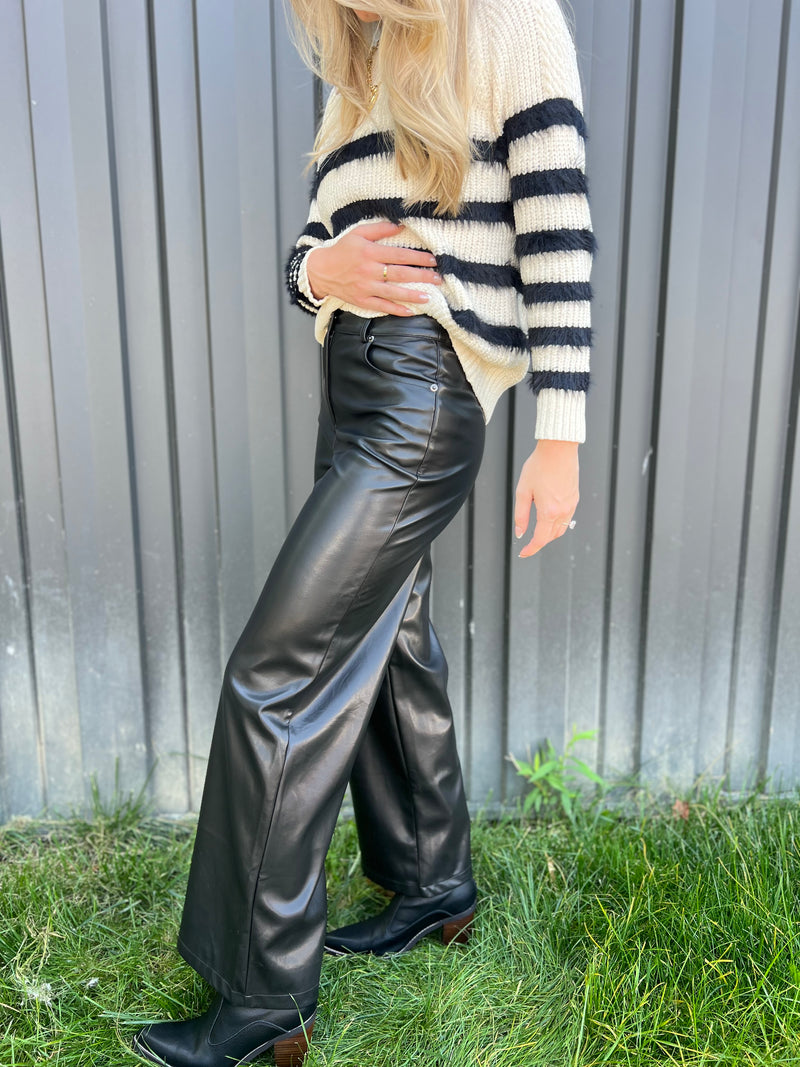 Alder Faux Leather Pant