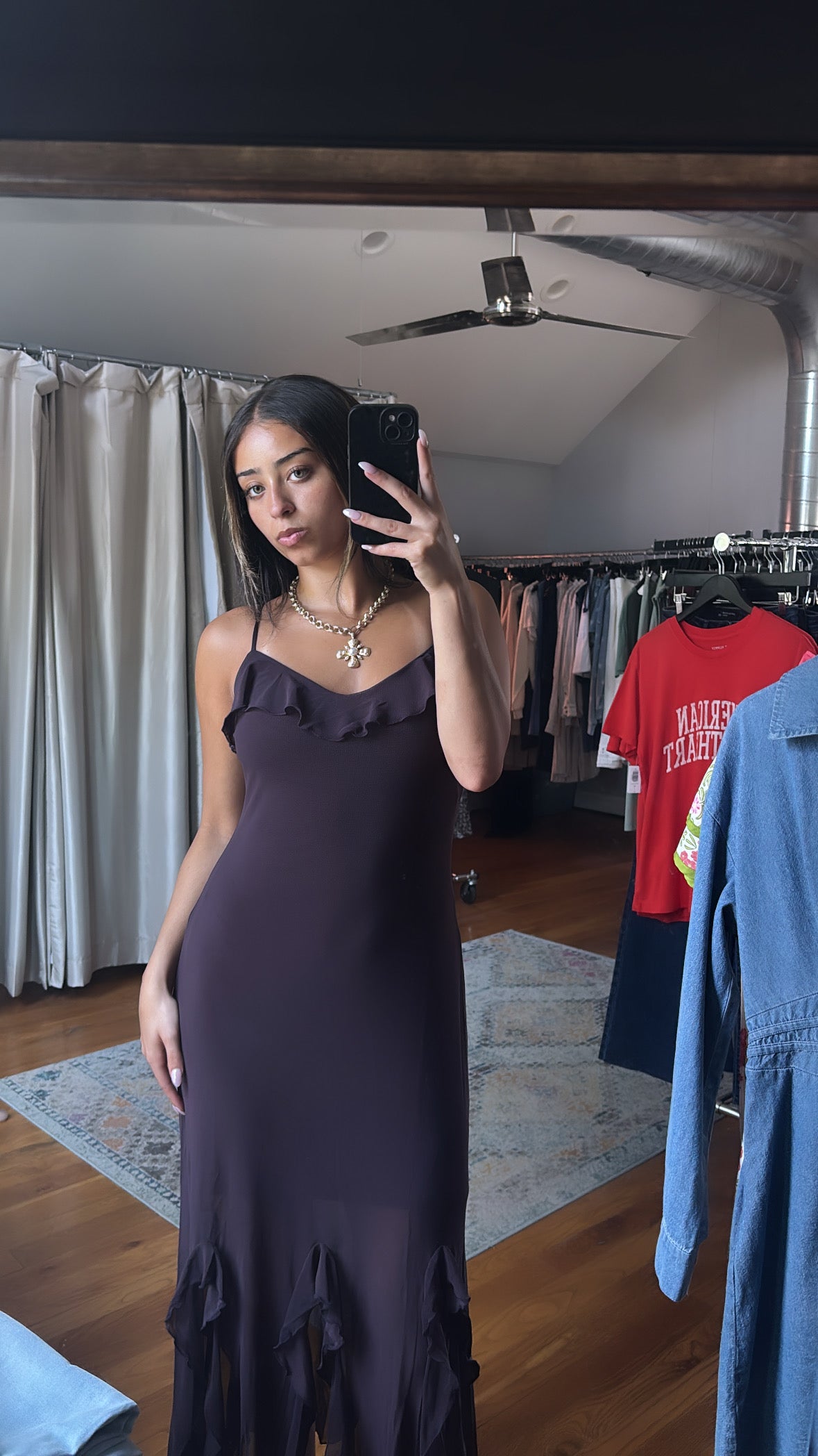 Mariane Dress - Chocolate