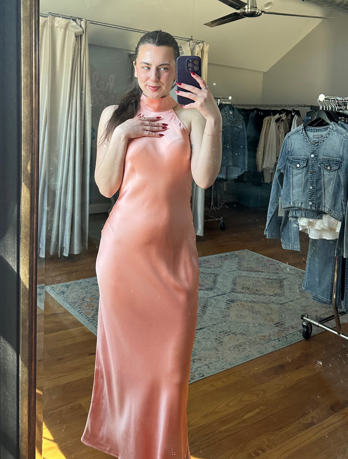 Lara Dress Apricot Gelato