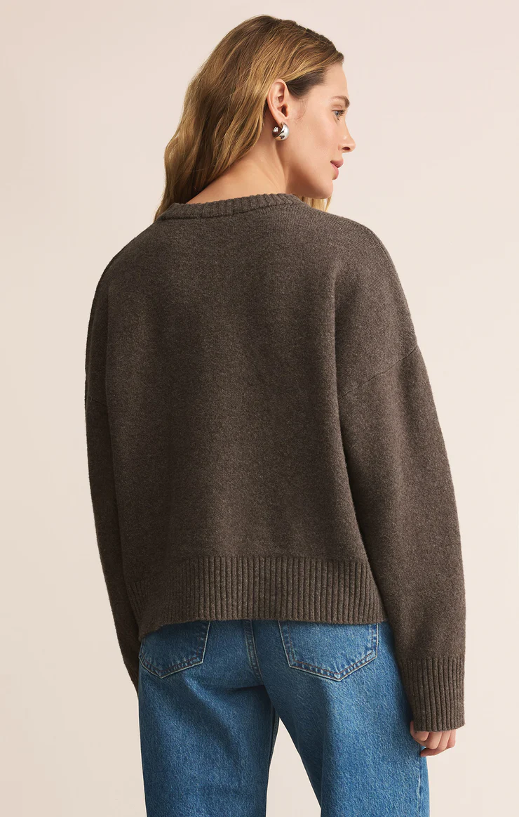 Cirrus Cozy Sweater Burnt Ash
