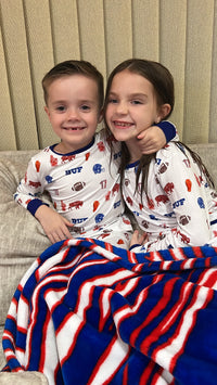 Kids Buffalo Bamboo Pajamas