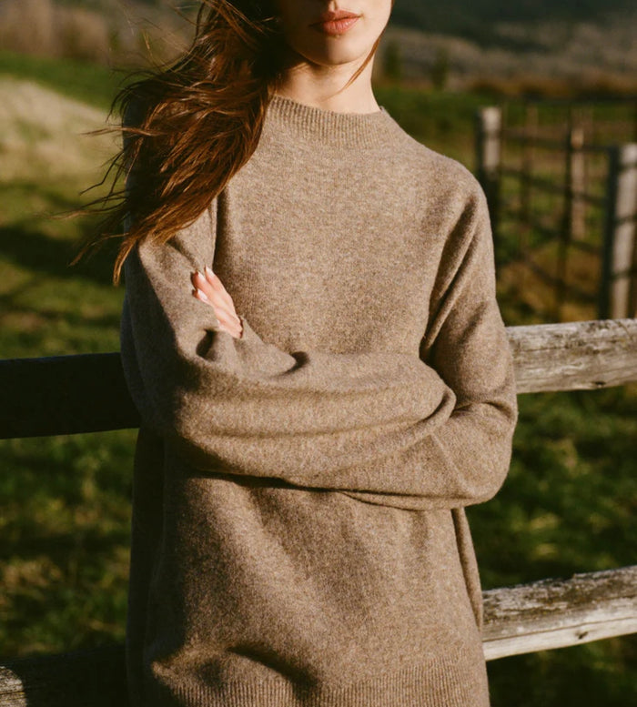 Gia Crew Neck Sweater Chai