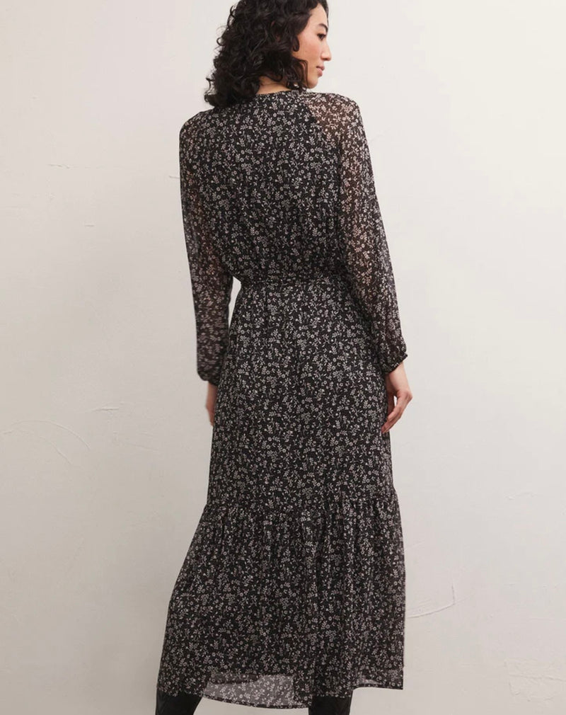 black floral embroidered dallas midi dress Buy Love & Roses Black Floral Jersey Peplum Ruffle Short Sleeve Midi Dress from Next USA