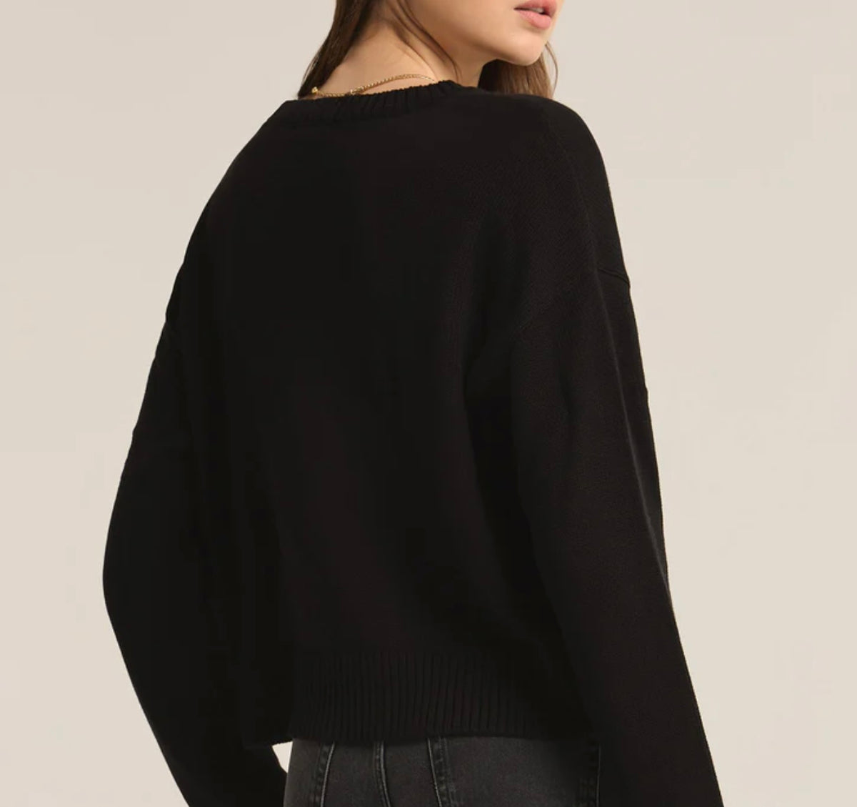 Sienna Love Sweater Black