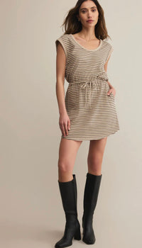 Dayshift Striped Mini Dress Retreat