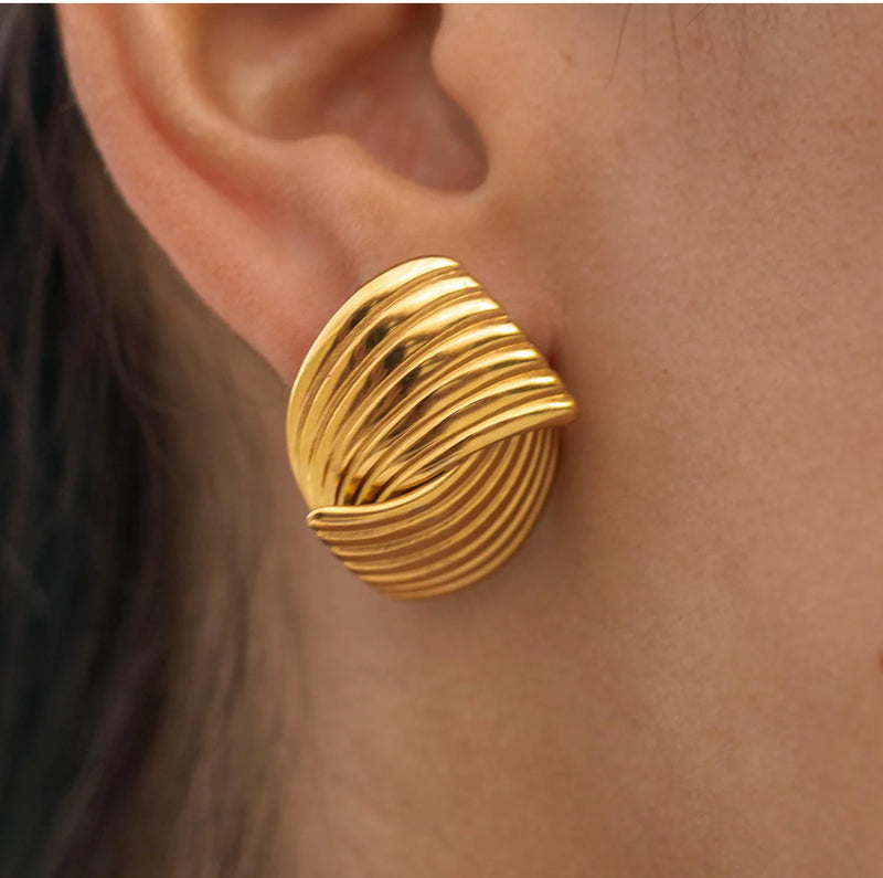 Capri Earrings Gold