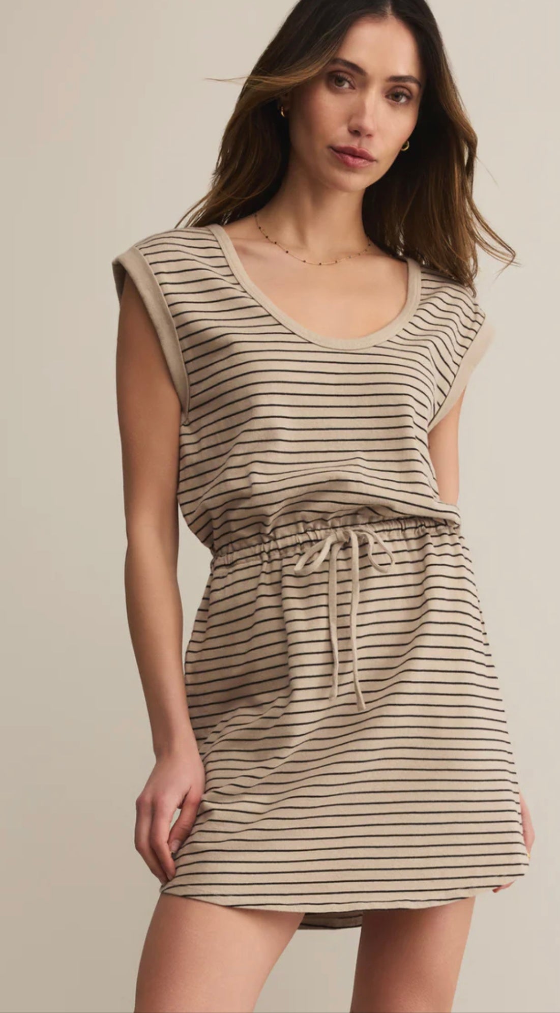 Dayshift Striped Mini Dress Retreat
