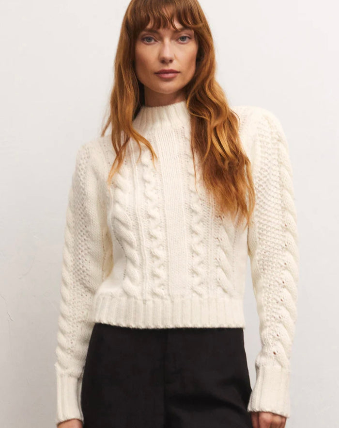 Catya Mock Neck Sweater