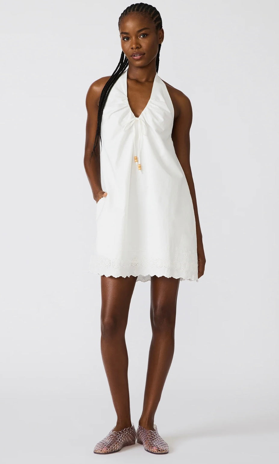 Adina White Dress