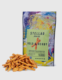 Bold & Herby Stellar Pretzel Braids