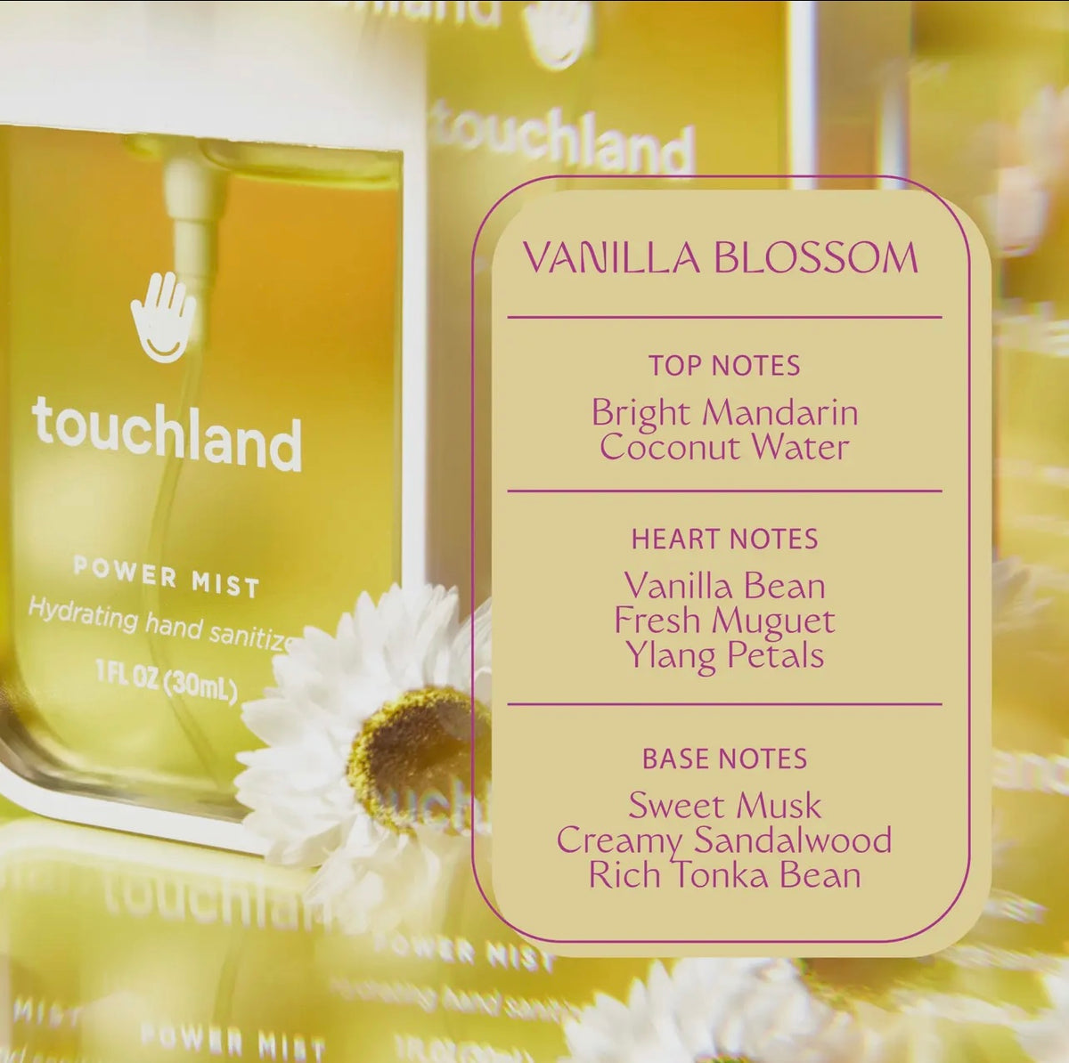 Touchland Power Mist Vanilla Blossom