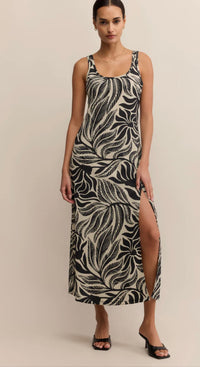 Polanco Leaf Midi Dress