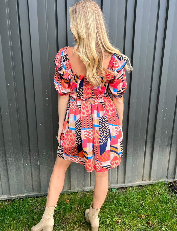 Silky Adventure Dress-L