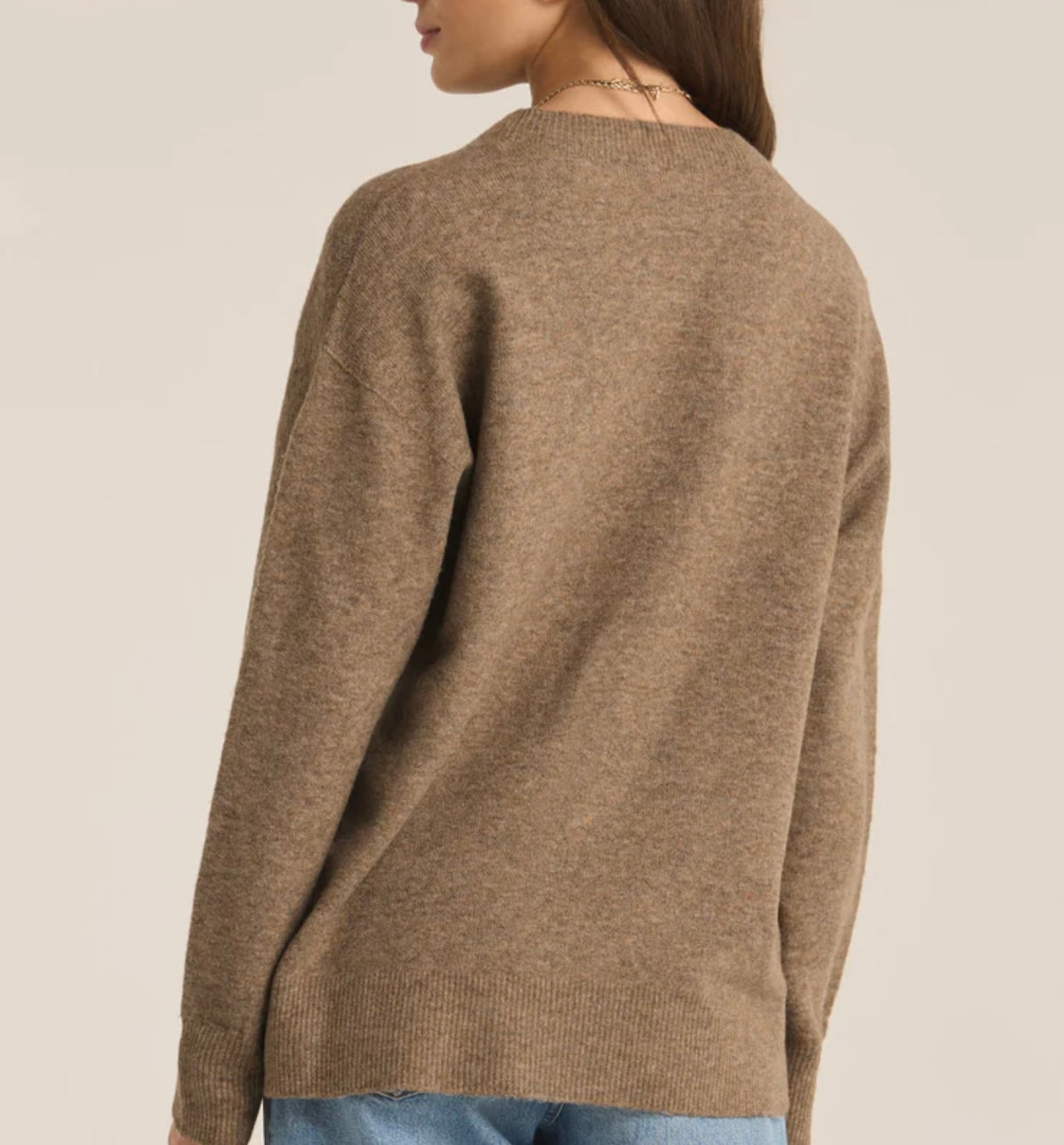 Gia Crew Neck Sweater Chai