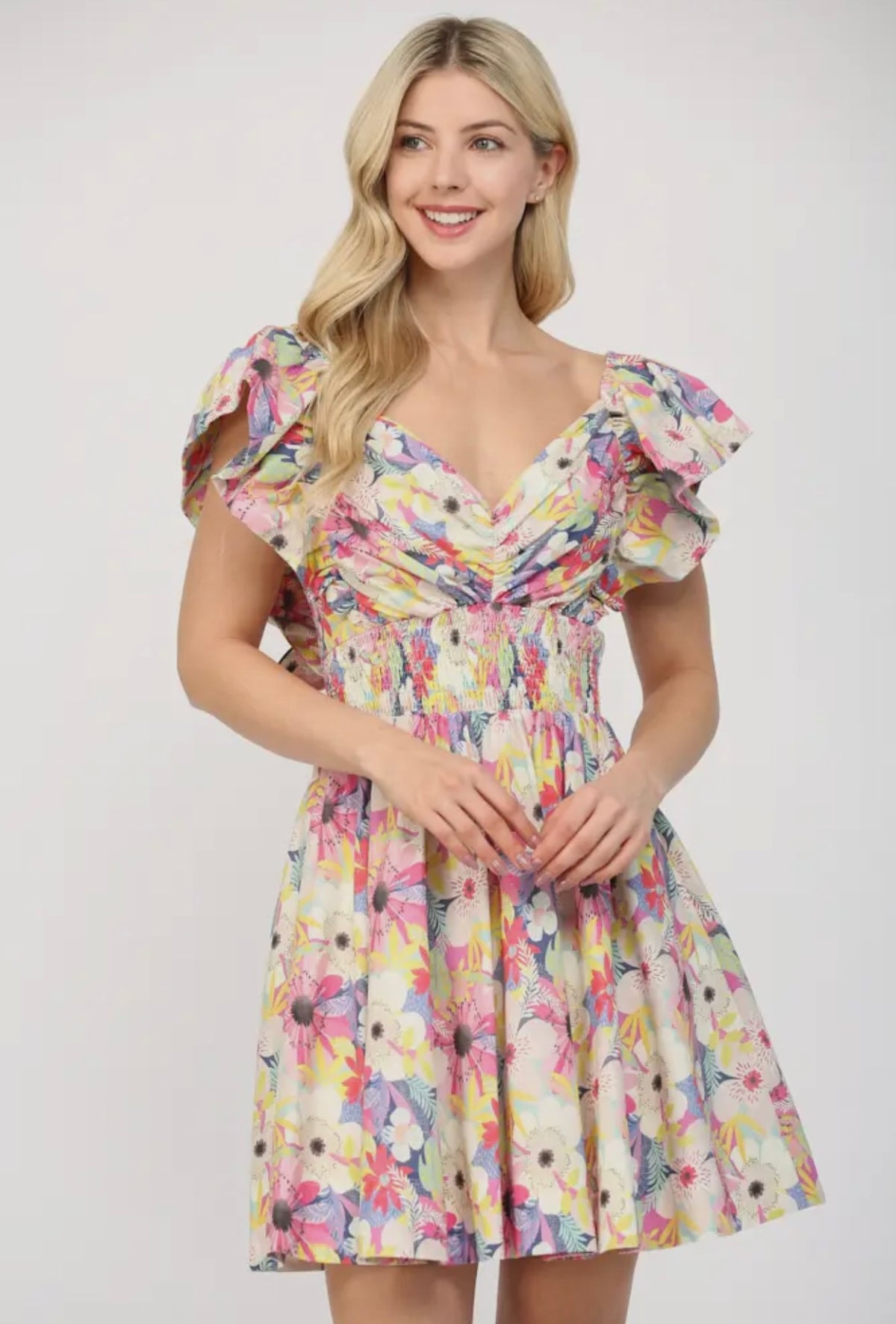 Spring Floral Fling Dress Spring Floral Fling Dress