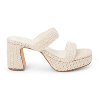 Echo Woven Platform Heel
