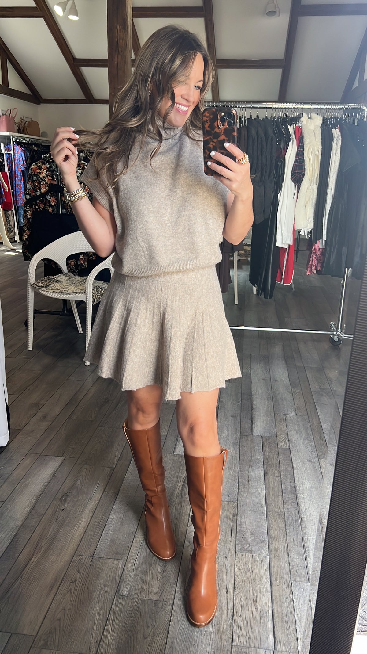 Chiara Sweater & Skirt Set