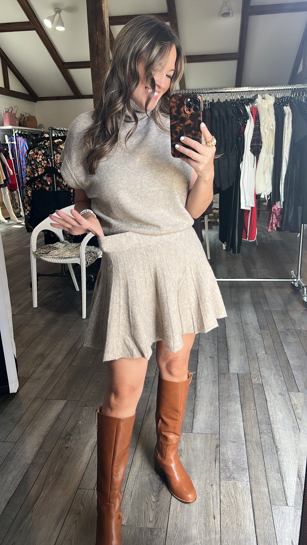 Chiara Sweater & Skirt Set