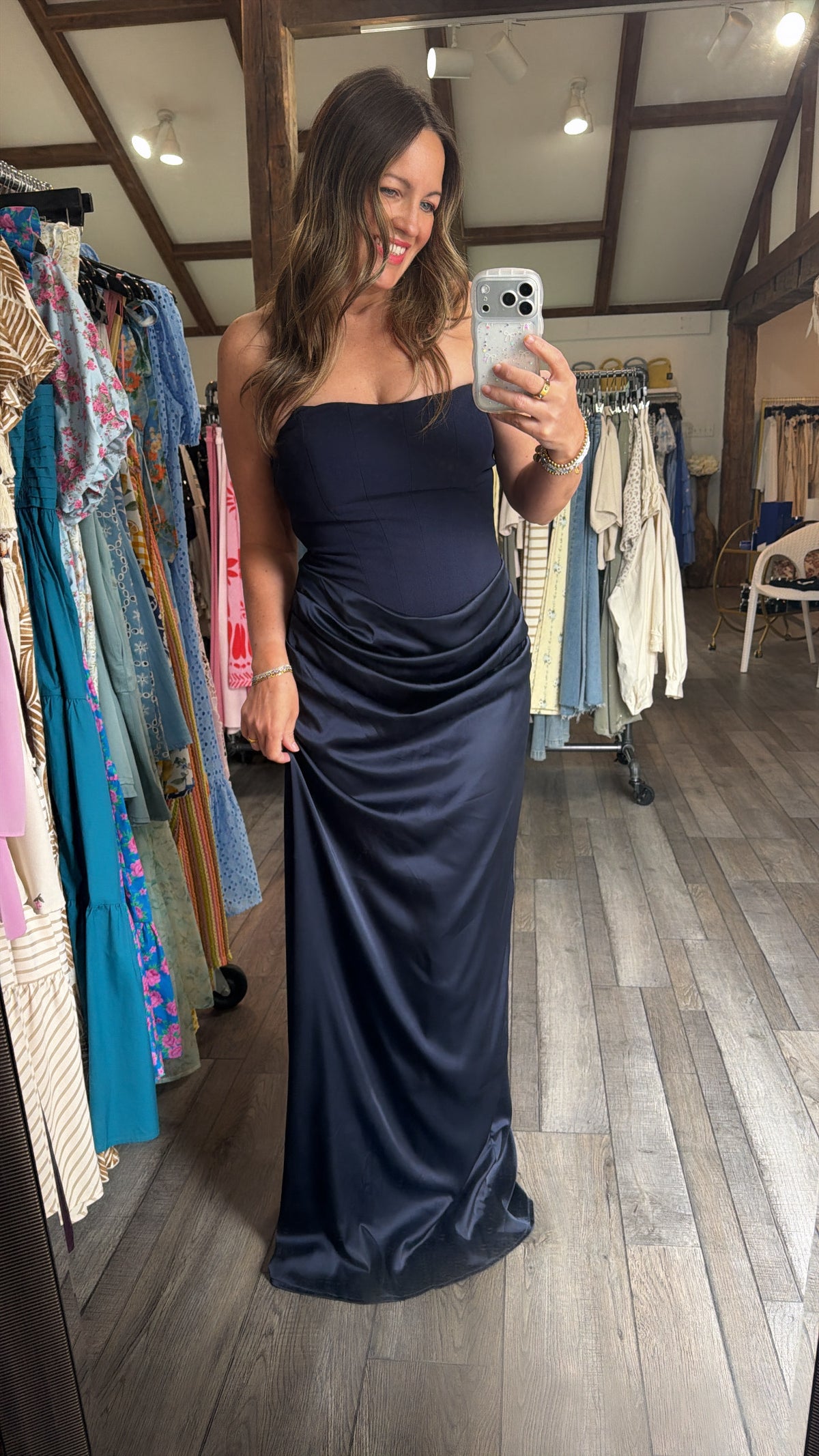 Senna Strapless Mermaid Maxi Dress