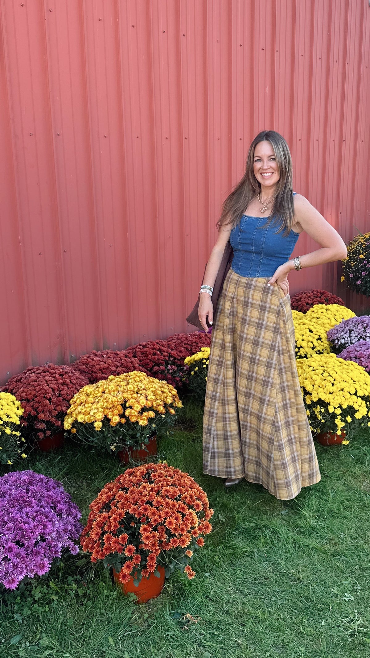 Clueless Plaid High Waisted Skirt