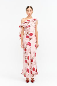 Remie Mauve Floral Dress