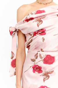 Remie Mauve Floral Dress