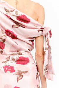 Remie Mauve Floral Dress