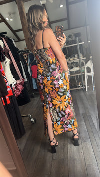 Bloom & Bling Midi Dress
