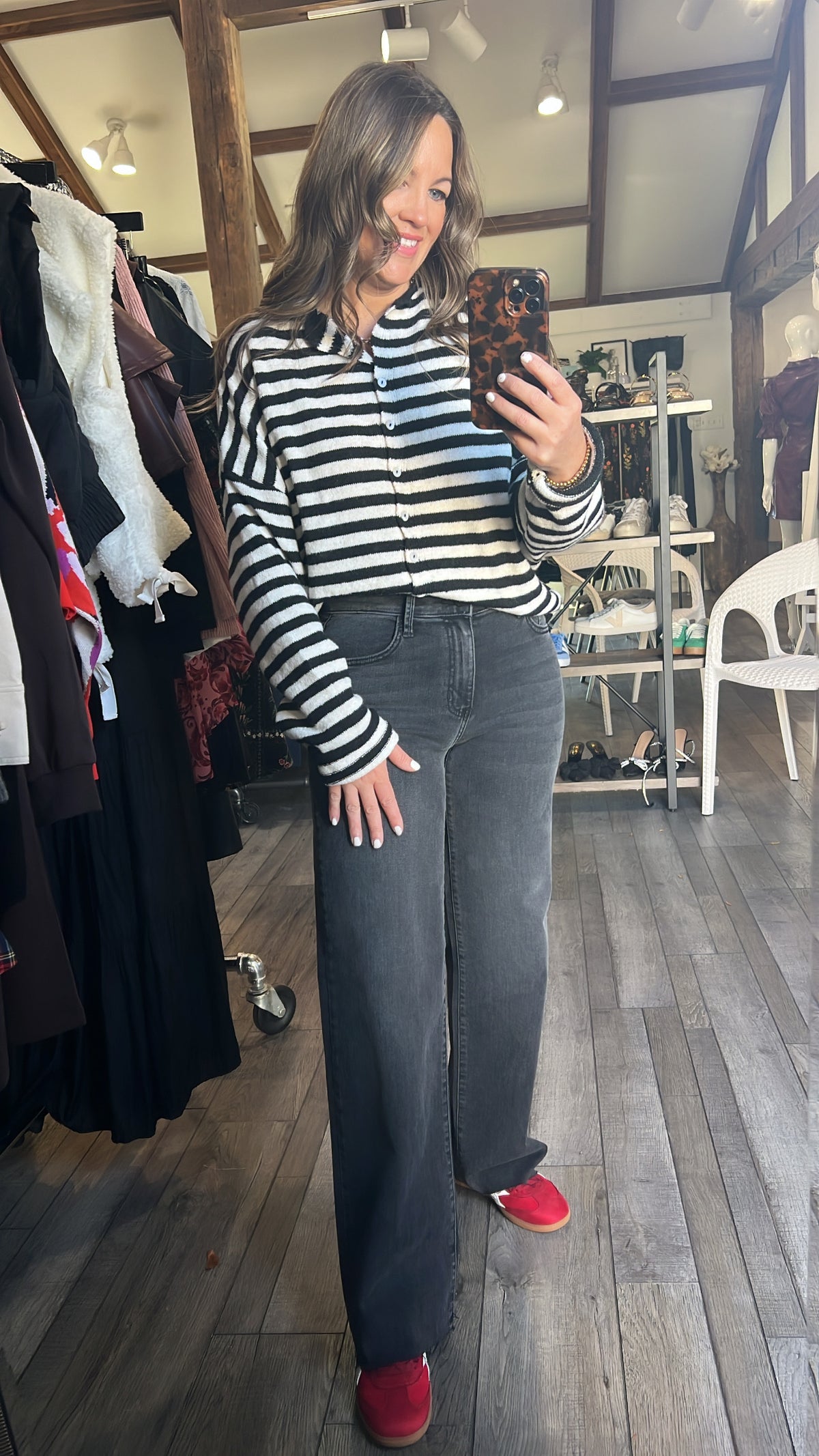 Molly Cardigan - Stripe