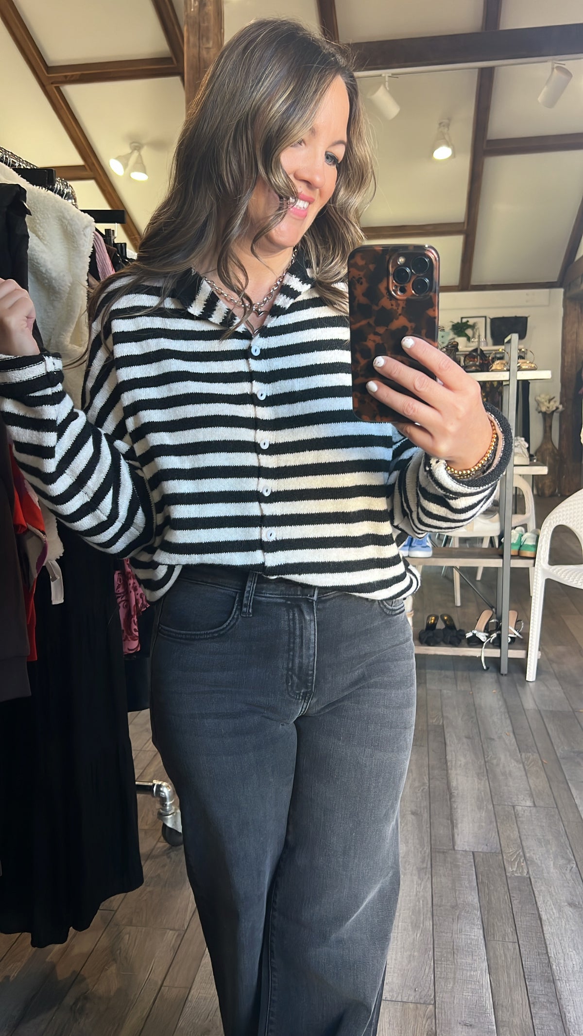 Molly Cardigan - Stripe