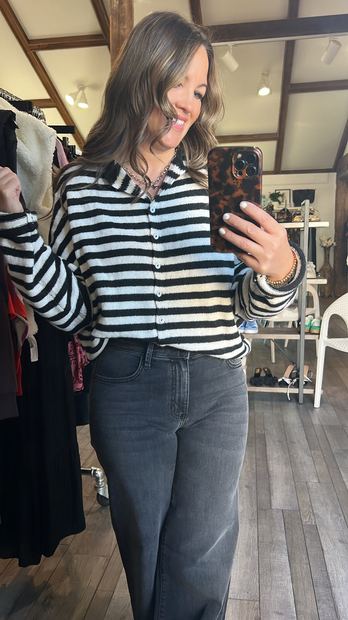 Molly Cardigan - Stripe