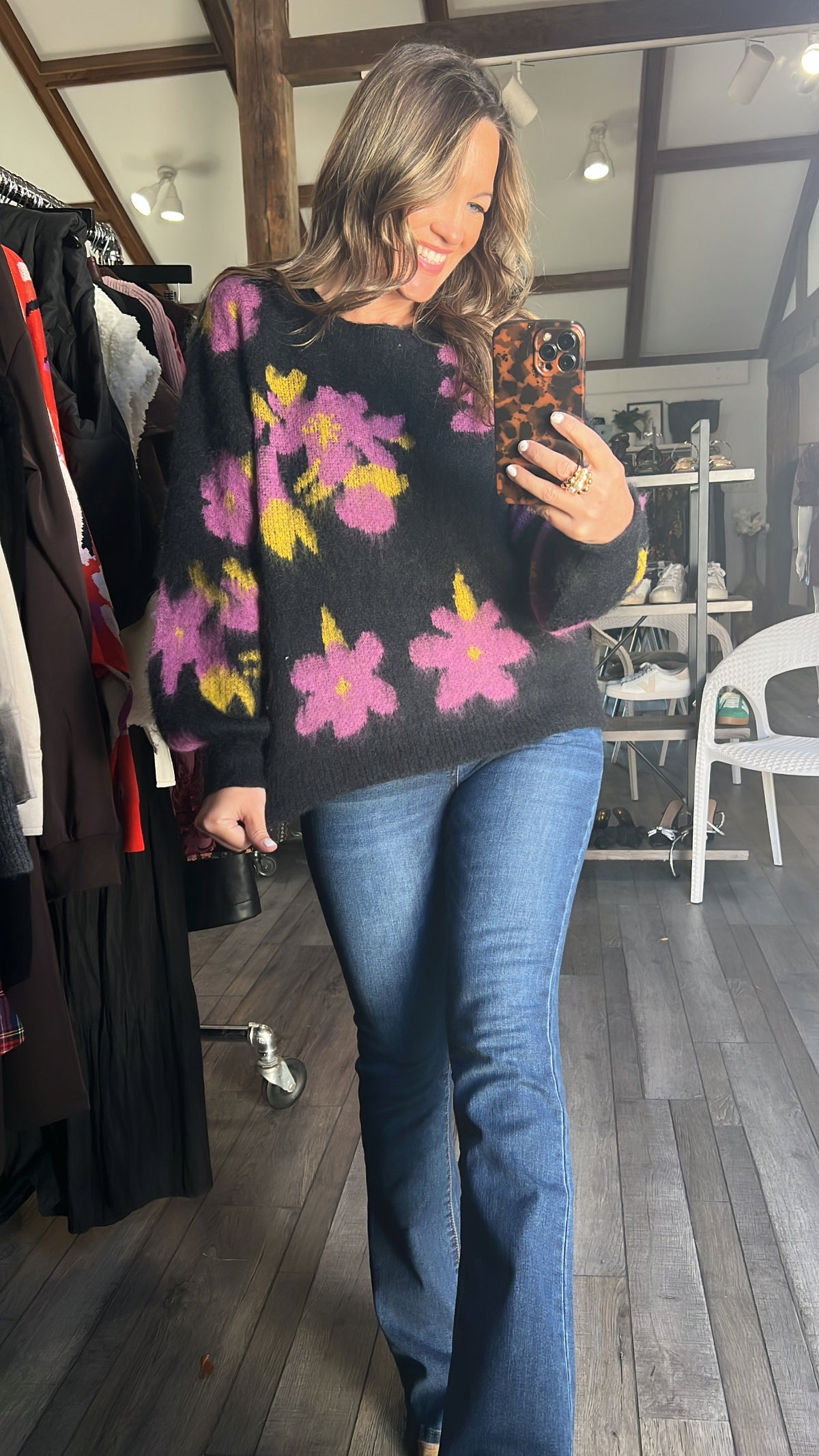 Passion Bloom Sweater