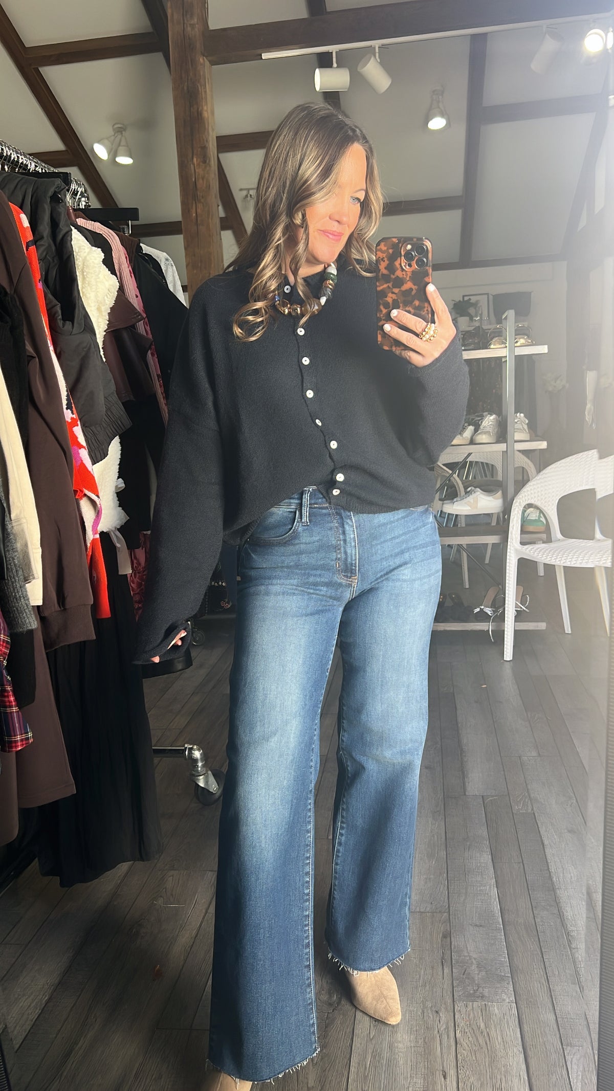 Molly Cardigan - Midnight