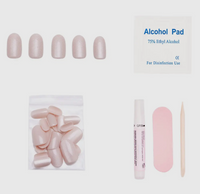 Pure Intentions Press On Nail Natural Nail