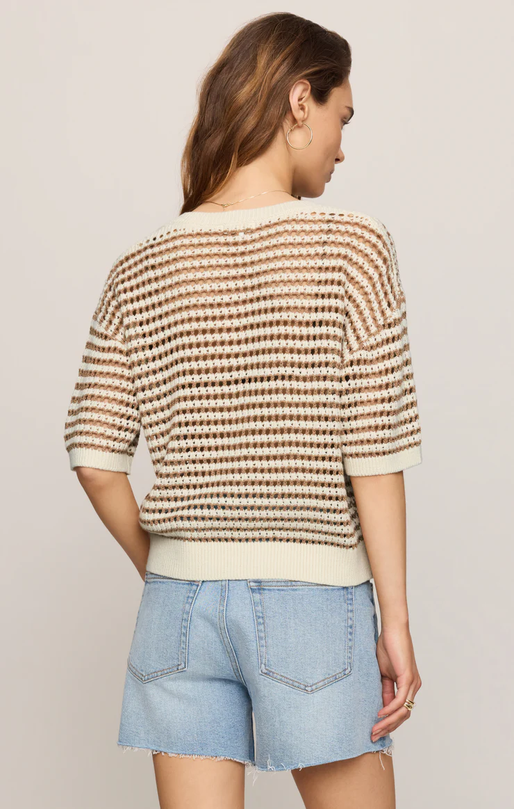 Kylo Striped Sweater Taro