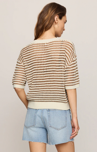 Kylo Striped Sweater Taro