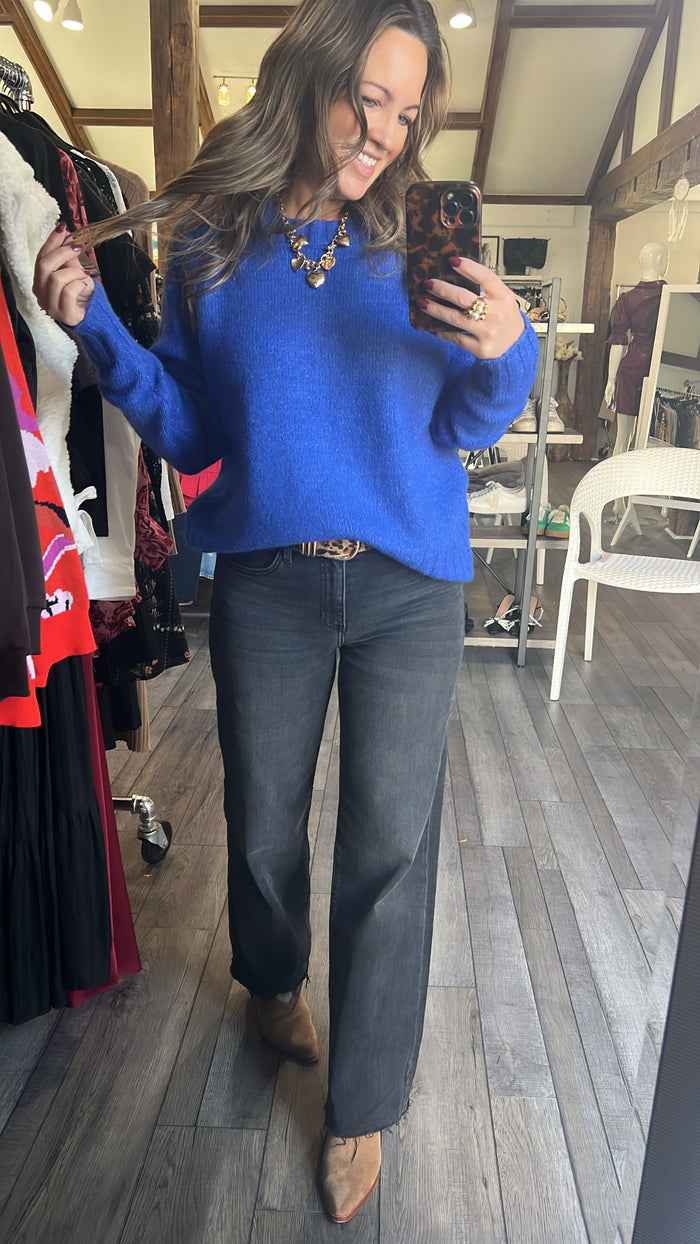 Cobalt Sweater
