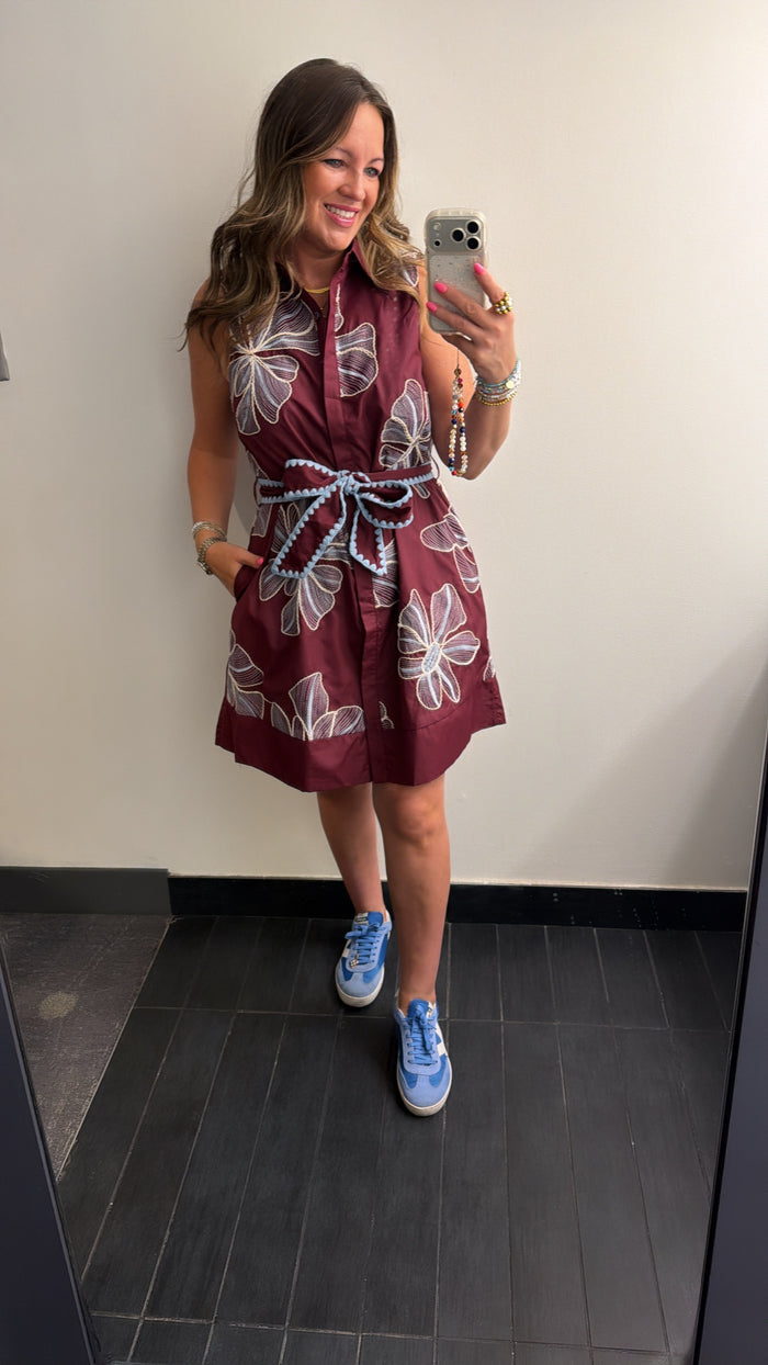 Wine Tour Tasting Stitch Dress