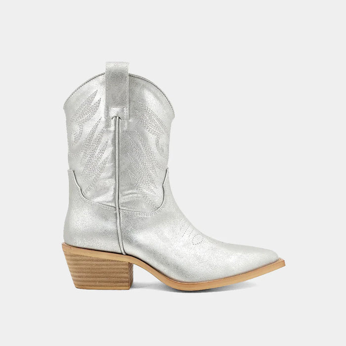 Zahara Boot-Silver