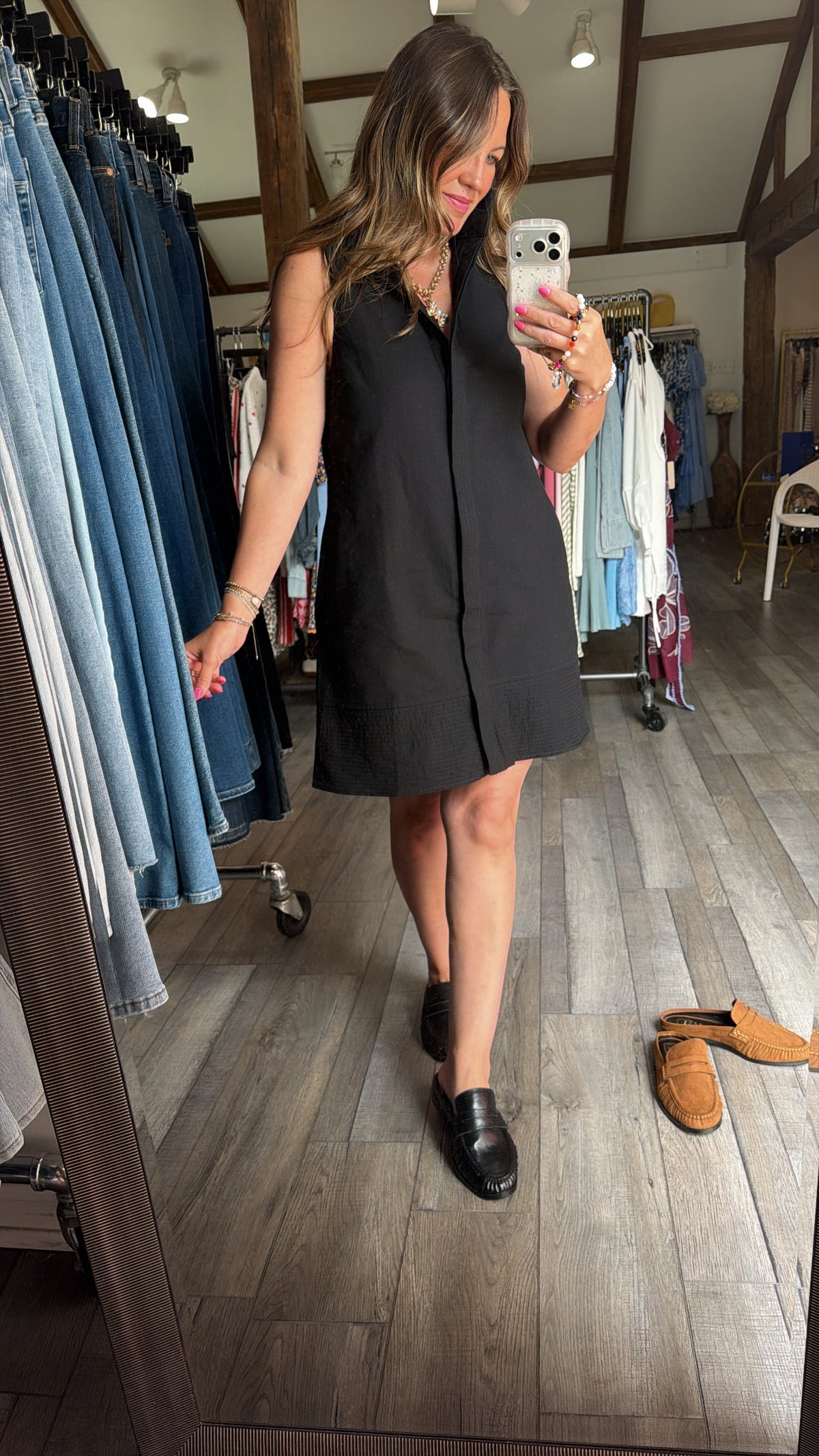 Everyday Chic Black Short Dress