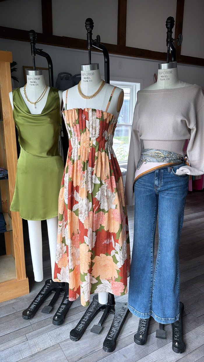 Fall Harvest Fan Dress