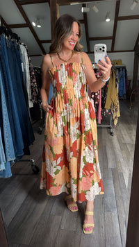 Fall Harvest Fan Dress