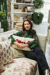 The Grinch Stitch Plaid Sweater