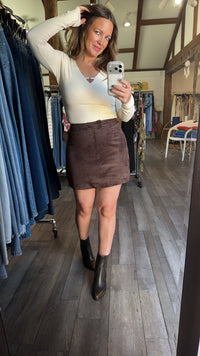 Ginger Second Skin Bodysuit - Chalk