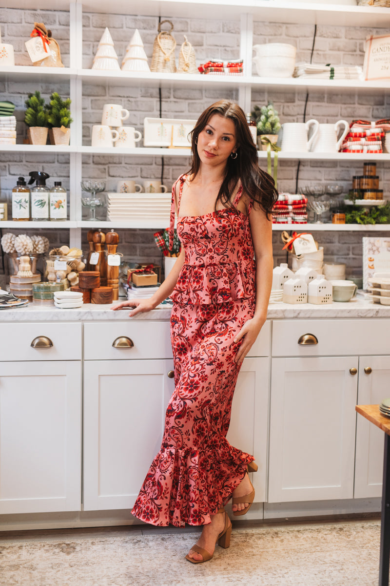 Paisley Poetic Maxi Dress