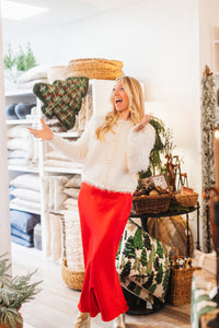 Katianna Maxi Skirt Red