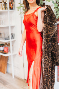 Walk On The Wild Side Leopard Faux Fur Coat