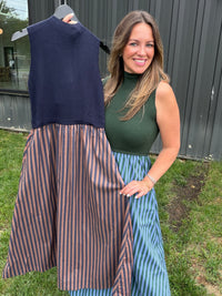 Mocktail Stripes Dress - 2 colors