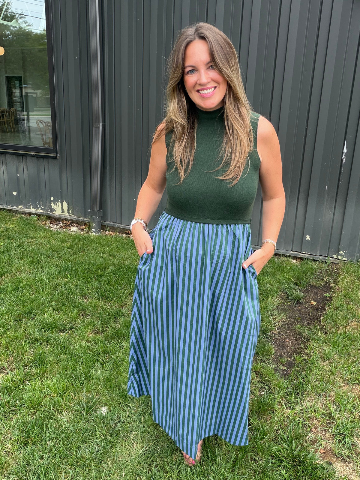 Mocktail Stripes Dress - 2 colors