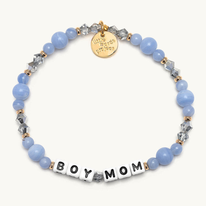 Boy Mom Little Words Project Bracelet 2025